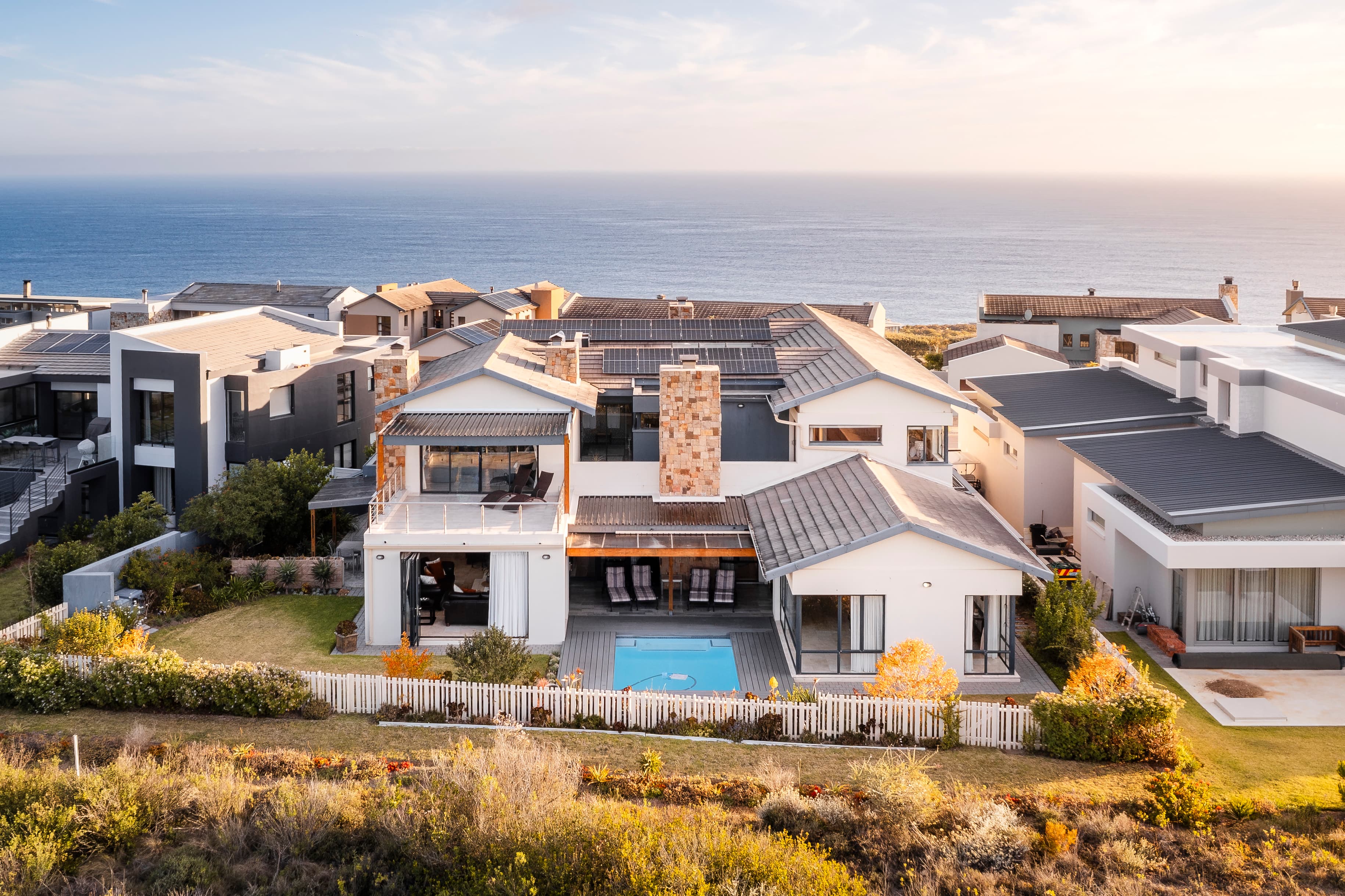 Exclusive 5 Bedroom Estate Home in Oubaai Golf Estate with Panoramic Ocean, Golf Course, and Mountain Views